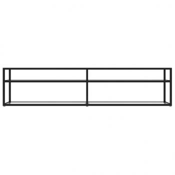 TV-Schrank Transparent 180x40x40,5 cm Hartglas