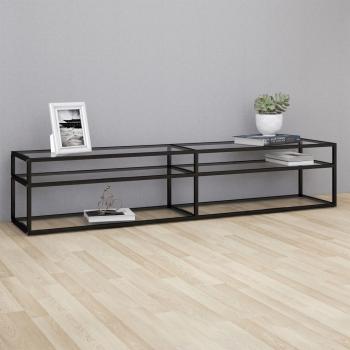 ARDEBO.de - TV-Schrank Transparent 200x40x40,5 cm Hartglas