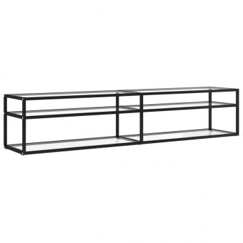 TV-Schrank Transparent 200x40x40,5 cm Hartglas