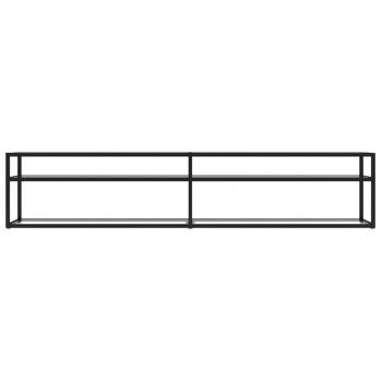 TV-Schrank Transparent 200x40x40,5 cm Hartglas