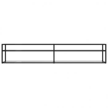 TV-Schrank Transparent 220x40x40,5 cm Hartglas