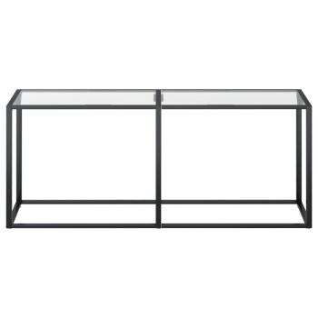 Konsolentisch Transparent 180x35x75,5 cm Hartglas