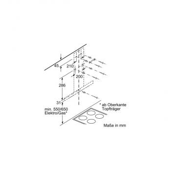 Siemens LC96BBM50 iQ300 EEK: B Wandesse, 90 cm breit, 604 m³/h, Ab-/Umluft, Edelstahl