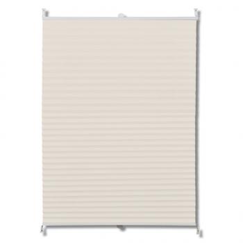 Plissee Faltrollo Rollo Plisseerollo 40x125cm Creme