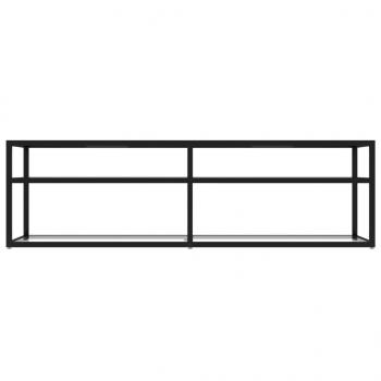 TV-Schrank Transparent 140x40x40,5 cm Hartglas