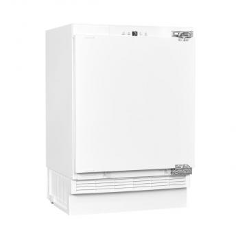 Exquisit UKS130-4-FE-010D Unterbau-Kühlschrank, Nischenhöhe: 82,5 cm, 121L, Festtürtechnik, Schnellgefrieren, weiß