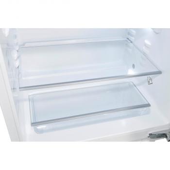 Exquisit UKS130-4-FE-010D Unterbau-Kühlschrank, Nischenhöhe: 82,5 cm, 121L, Festtürtechnik, Schnellgefrieren, weiß