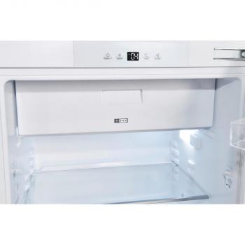 Exquisit UKS130-4-FE-010D Unterbau-Kühlschrank, Nischenhöhe: 82,5 cm, 121L, Festtürtechnik, Schnellgefrieren, weiß