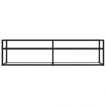 TV-Schrank Transparent 160x40x40,5 cm Hartglas