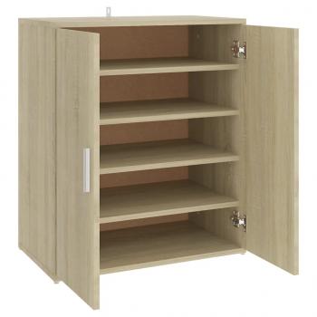 Schuhschrank Sonoma-Eiche 60x35x70 cm Holzwerkstoff