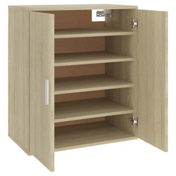 Schuhschrank Sonoma-Eiche 60x35x70 cm Holzwerkstoff