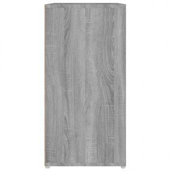 Schuhschrank Grau Sonoma 60x35x70 cm Holzwerkstoff