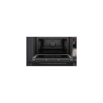 Siemens CM724G1B1 iQ700 Einbaukompaktbackofen mit Mikrowellenfunktion, 59,4 cm breit, 900 W, 45 L, Home Connect, Grillfunktion, schwarz