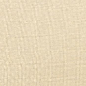 Wandpaneele 12 Stk. Creme 60x15 cm Stoff 1,08 m²