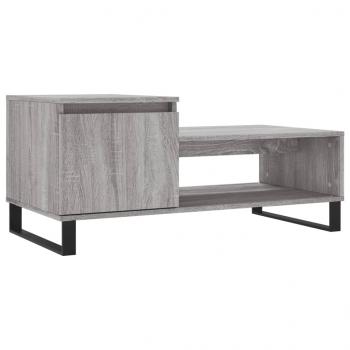 Couchtisch Grau Sonoma 100x50x45 cm Holzwerkstoff