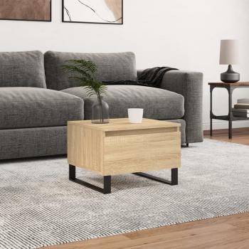 ARDEBO.de - Couchtisch Sonoma-Eiche 50x46x35 cm Holzwerkstoff