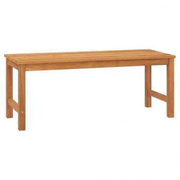 ARDEBO.de - Gartenbank 114 cm Massivholz Teak