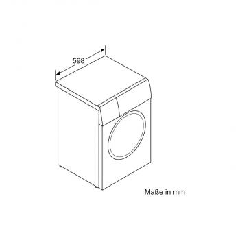 Siemens WG44G2140 9kg Frontlader Waschmaschine, 59,8cm breit, 1400U/min, Nachlegefunktion, Beladungssensor, waterPerfect Plus, weiß