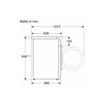 Siemens WG44G2140 9kg Frontlader Waschmaschine, 59,8cm breit, 1400U/min, Nachlegefunktion, Beladungssensor, waterPerfect Plus, weiß