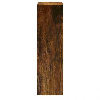 Schuhschrank Räuchereiche 63x24x81 cm Holzwerkstoff