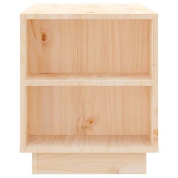 TV-Schrank 110x35x40,5 cm Massivholz Kiefer