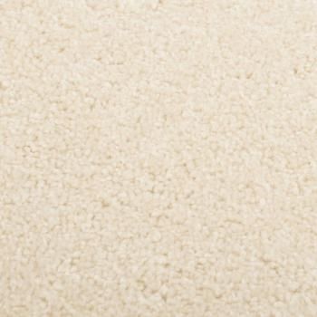 Teppich Kurzflor 80x150 cm Creme