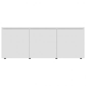 TV-Schrank Weiß 80x34x30 cm Holzwerkstoff