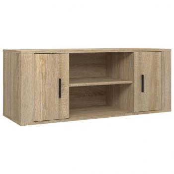 TV-Schrank Sonoma-Eiche 100x35x40 cm Holzwerkstoff