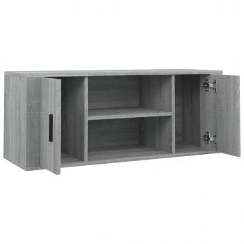 TV-Schrank Grau Sonoma 100x35x40 cm Holzwerkstoff