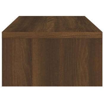 Monitorständer Braun Eichen-Optik 42x24x13 cm Holzwerkstoff