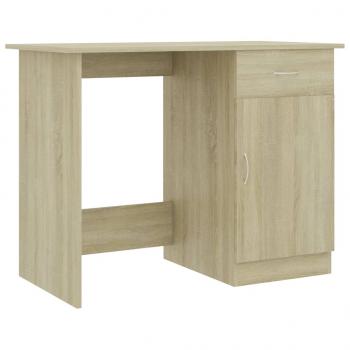 Schreibtisch Sonoma-Eiche 100x50x76 cm Holzwerkstoff