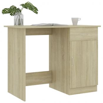 Schreibtisch Sonoma-Eiche 100x50x76 cm Holzwerkstoff