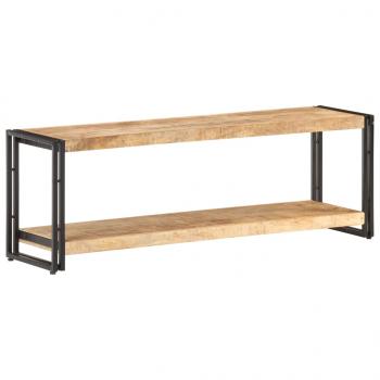 TV-Schrank 120x30x40 cm Raues Mangoholz