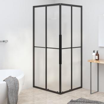 ARDEBO.de - Duschkabine Matt ESG 90x70x180 cm Schwarz