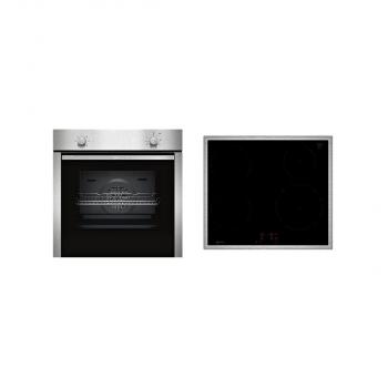 ARDEBO.de Neff BX16I EEK:A Backofen Set (B1DCA0AN0 +T46SBE1L0) mit Induktionskochfeld, 60 cm breit, Kochfeld 60 cm breit, 71L, Kindersicherung, Grillfunktion, schwarz