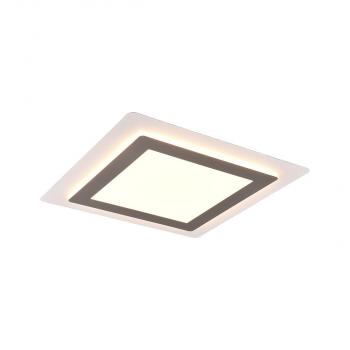 ARDEBO.de Trio Morgan Deckenleuchte, LED, 46W, 6000lm, 2700-6500K, nickel matt (641510207)