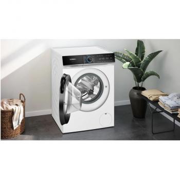 Siemens WG44B2A40 iQ700 9 kg Frontlader Waschmaschine, 60 cm breit, 1400 U/Min, LED-Display, Aquastop, speedPerfect, iQdrive, i-Dos, Kindersicherung, weiß