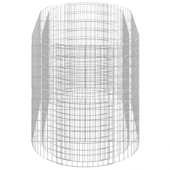 Gabionen-Hochbeet Verzinktes Eisen 200x100x100 cm