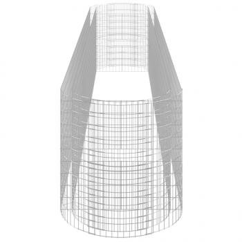 Gabionen-Hochbeet Verzinktes Eisen 600x100x100 cm