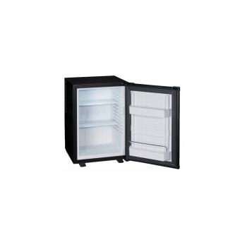 PKM MC40E Stand Minibar Kühlschrank, 40 cm breit, 34 L, regelbares Thermostat, LED Beleuchtung, schwarz