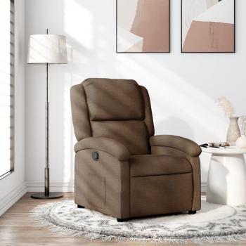 ARDEBO.de - Relaxsessel Braun Stoff