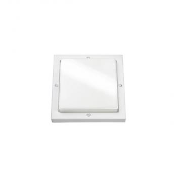 ARDEBO.de SG Leuchten Basso 2000 LED Wandleuchte, 14W, 1540lm, 3000K, Phasenabschnittsdimmung, weiß (611194)