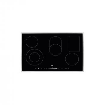 ARDEBO.de Beko HIC 85502 TX Autarkes Glaskeramik Kochfeld, 77cm breit, Slide Touch Sensortasten, schwarz