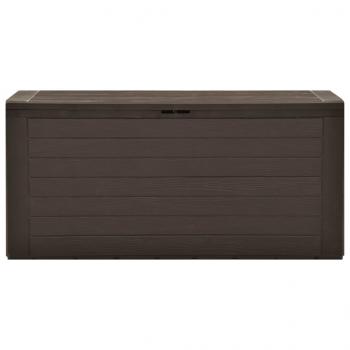 Gartenbox Braun 116x44x55 cm