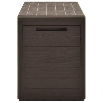 Gartenbox Braun 116x44x55 cm