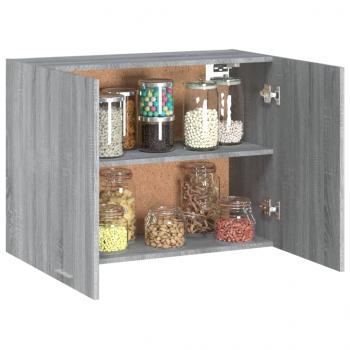 Hängeschrank Grau Sonoma 80x31x60 cm Holzwerkstoff