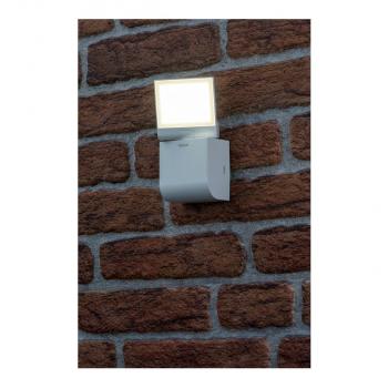 Theben theLeda S8-100L WH LED-Strahler, Wandmontage, IP55, 8,5W, weiß (1020600)