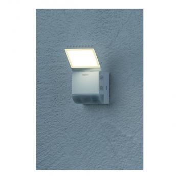 Theben theLeda S8-100 WH LED-Strahler mit Bewegungsmelder, Wandmontage, 8,5W, weiß (1020800)