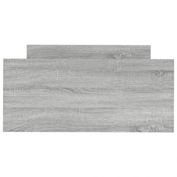 Bettgestell Grau Sonoma 90x190 cm Holzwerkstoff