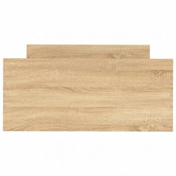 Bettgestell Sonoma-Eiche 90x190 cm Holzwerkstoff